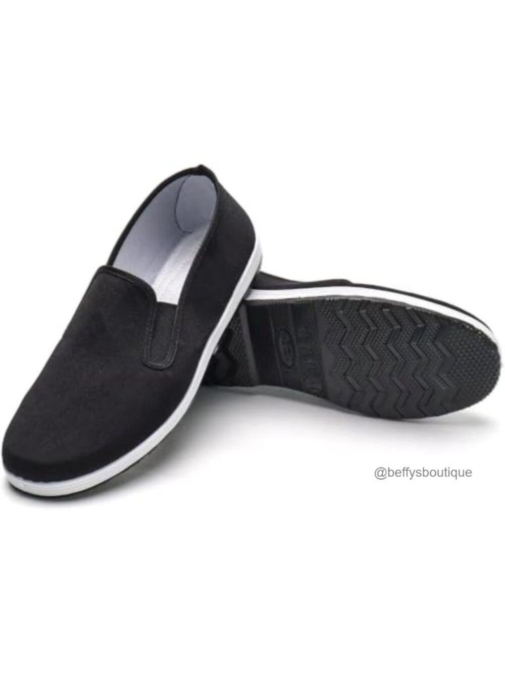 Tai Chi Kung Fu Shoes Canvas Slip-On Loafers Martial Arts Training